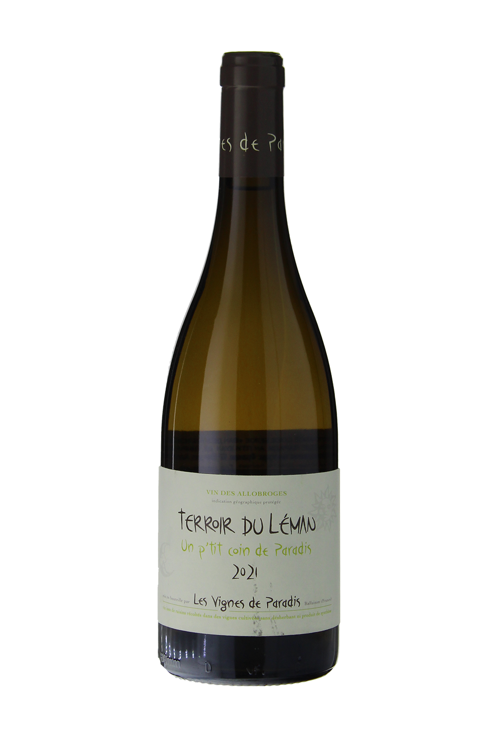 Les Vignes de Paradis Un p’tit coin de Paradis Vin des Allobroges IGP