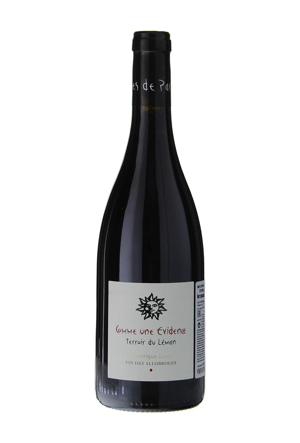 Les Vignes de Paradis Comme une évidence Vin des Allobroges IGP