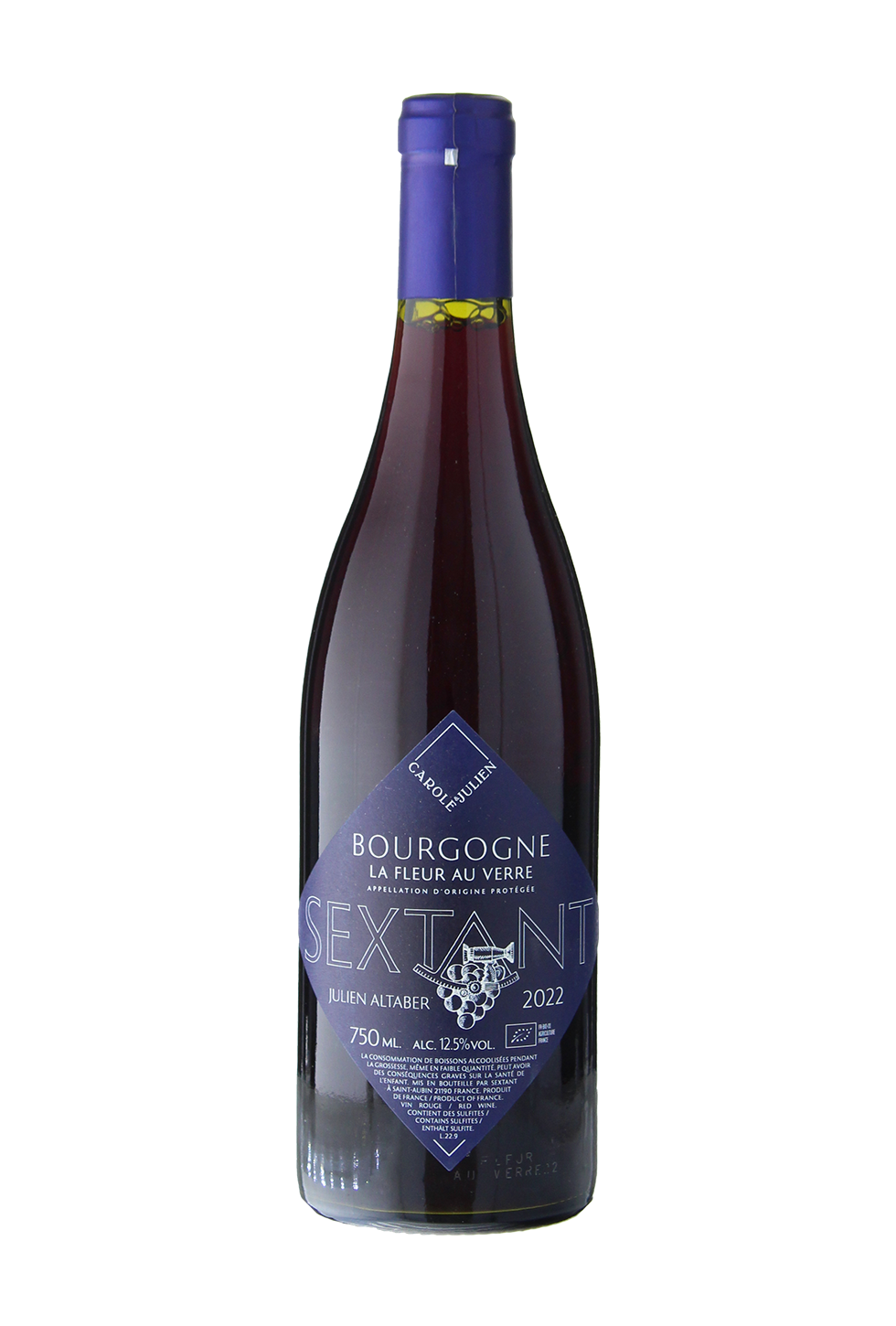 Julien Altaber Sextant La Fleur Au Verre Pinot Noir Bourgogne AOC 