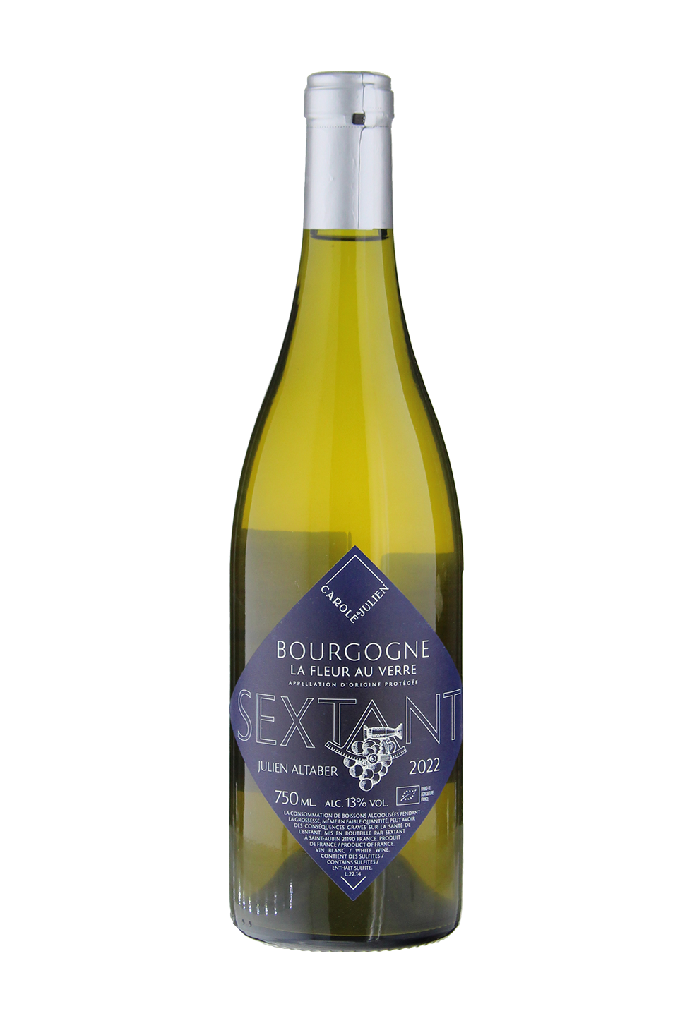 Julien Altaber Sextant La Fleur au Verre Chardonnay Bourgogne AOC