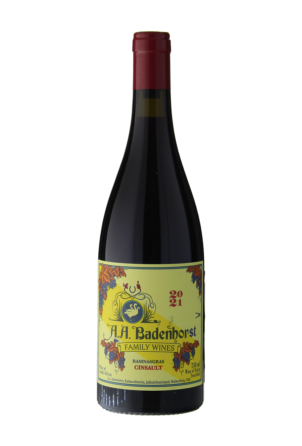 AA Badenhorst Family Wines Ramnasgras Cinsault Swartland WO