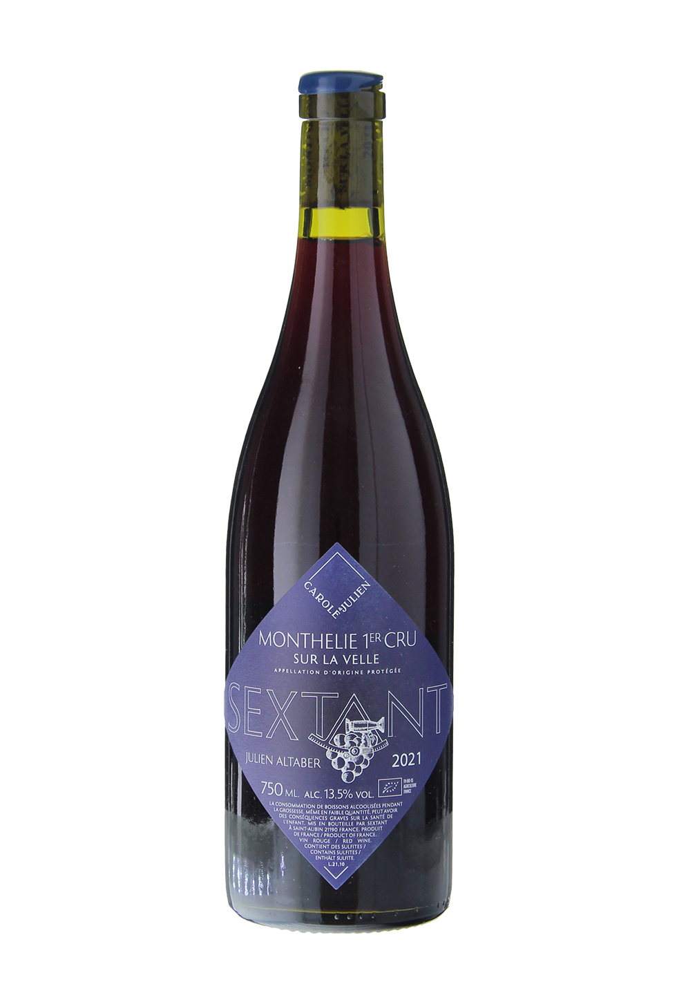 Julien Altaber Sextant Sur la Velle Monthelie Premier Cru АOC