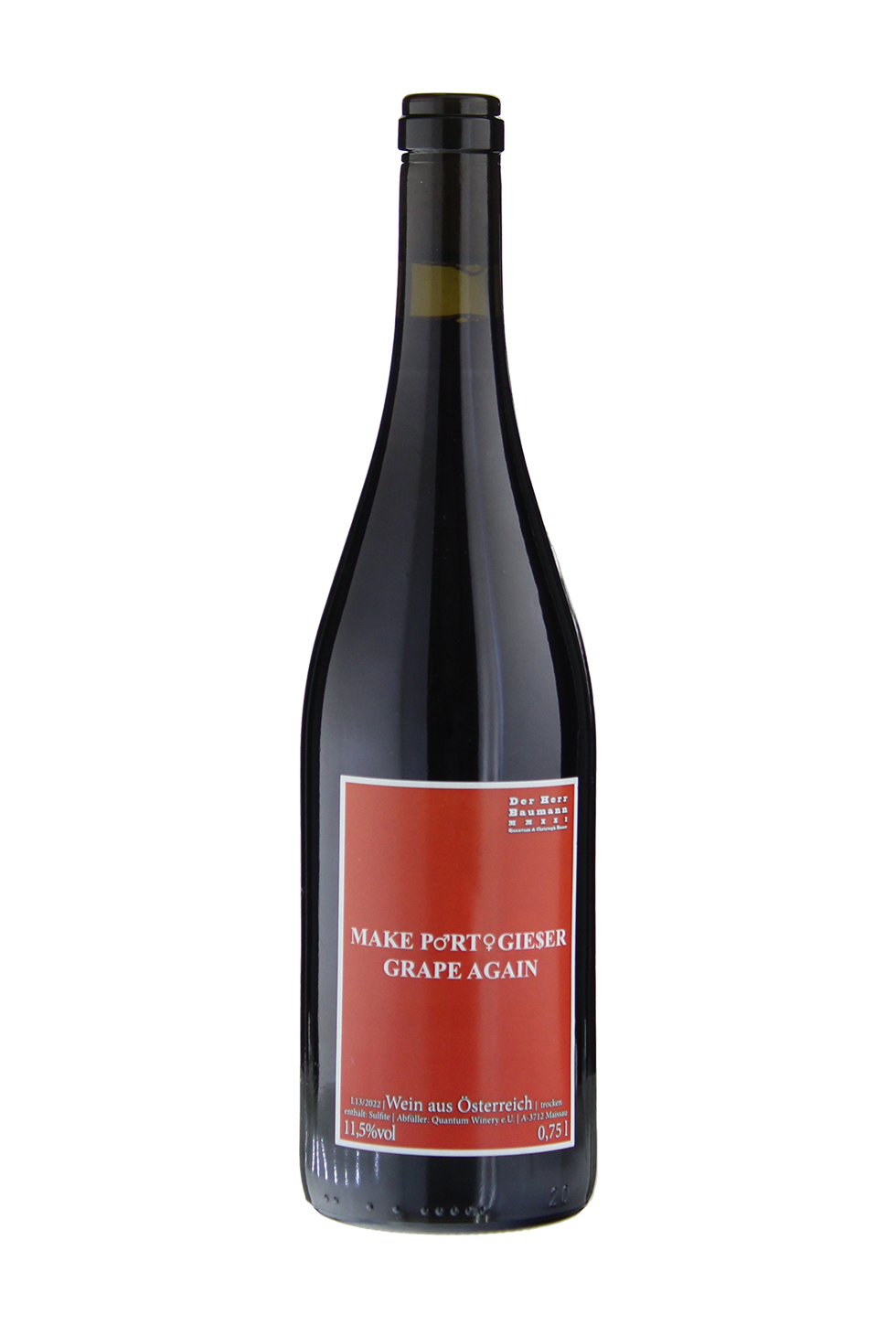 Quantum Winery Der Herr Baumann 