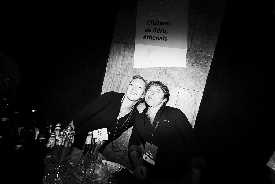 Филипп Борнар и Атенаис Берю на Gorizont Natural Wine Festival 2017